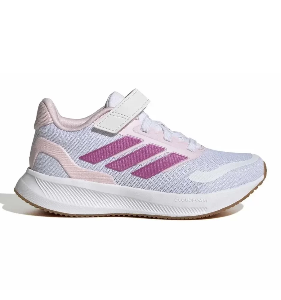 Adidas Scarpe Runfalcon 5 El C Bianco Rosa JP9405