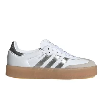 Adidas Scarpe Sambae W Bianco Argento JS3943