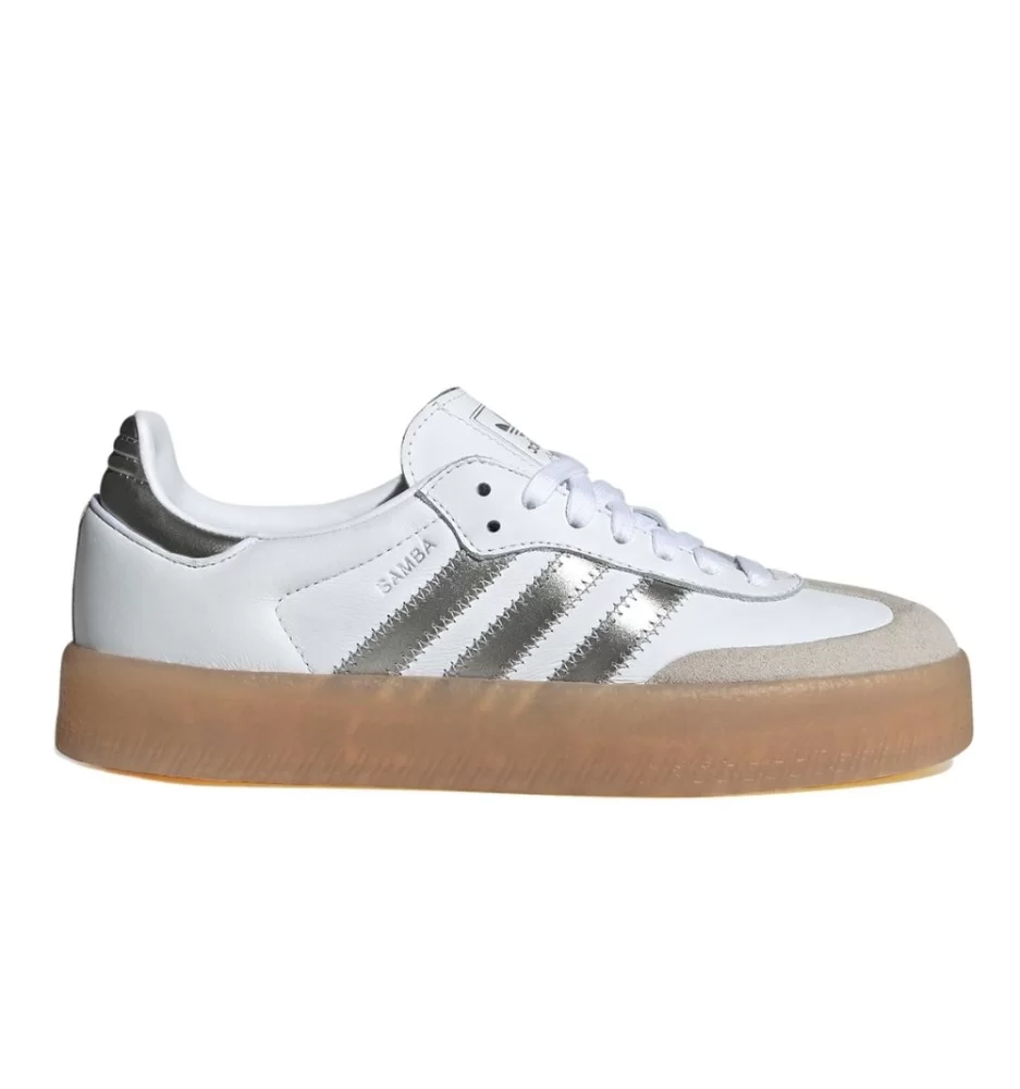 Adidas Scarpe Sambae W Bianco Argento JS3943