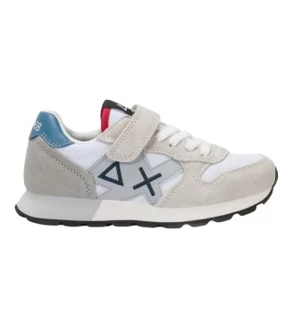 Sun68 Scarpe Boy's Jaki Solid Kid Bianco Z36315K 01