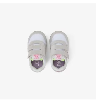 Sun68 Scarpe Girl's Ally Solid First Step Bianco Fucsia Fluo | Sun68 | 