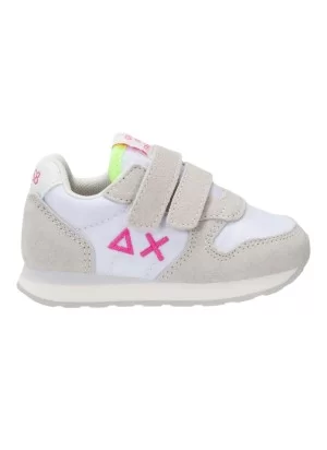 Sun68 Scarpe Girl's Ally Solid First Step Bianco Fucsia Fluo Z36401F 0162