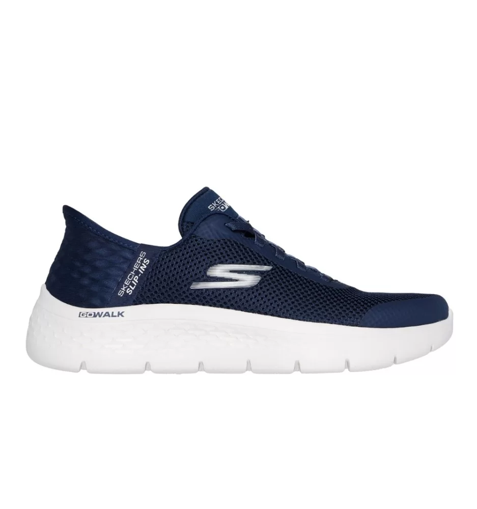 Skechers Scarpe Go Walk Flex Grand Entry W Blu 124836 NVY