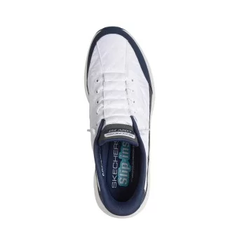 Skechers Scarpe Contour Foam Cozy Fit M Bianco Blu | Skechers | 