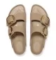 Birkenstock Ciabatta Arizona Big Buckle Stretta Oiled Leather Tabacco Brown W Marrone | Birkenstock | 