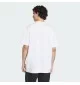 Adidas T-shirt Gfx Graphic Trefoil M Bianco | Adidas | 