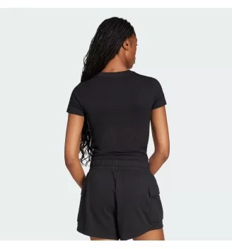 Adidas T-shirt Essentials 3-Stripes Slim Baby Crop W Nero | Adidas | 