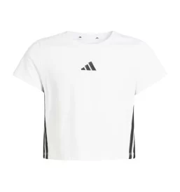 Adidas T-shirt 3 Stripes Baby Girls Bianco JZ1209 P26