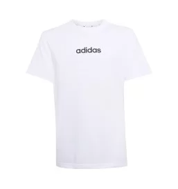 Adidas T-shirt 160 Linear Jr Bianco JC9747