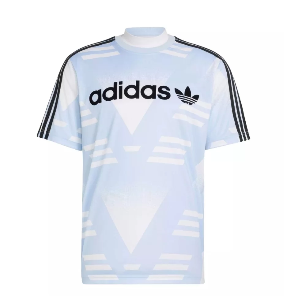 Adidas T-shirt Sponsored M Blu Chiaro KE2161