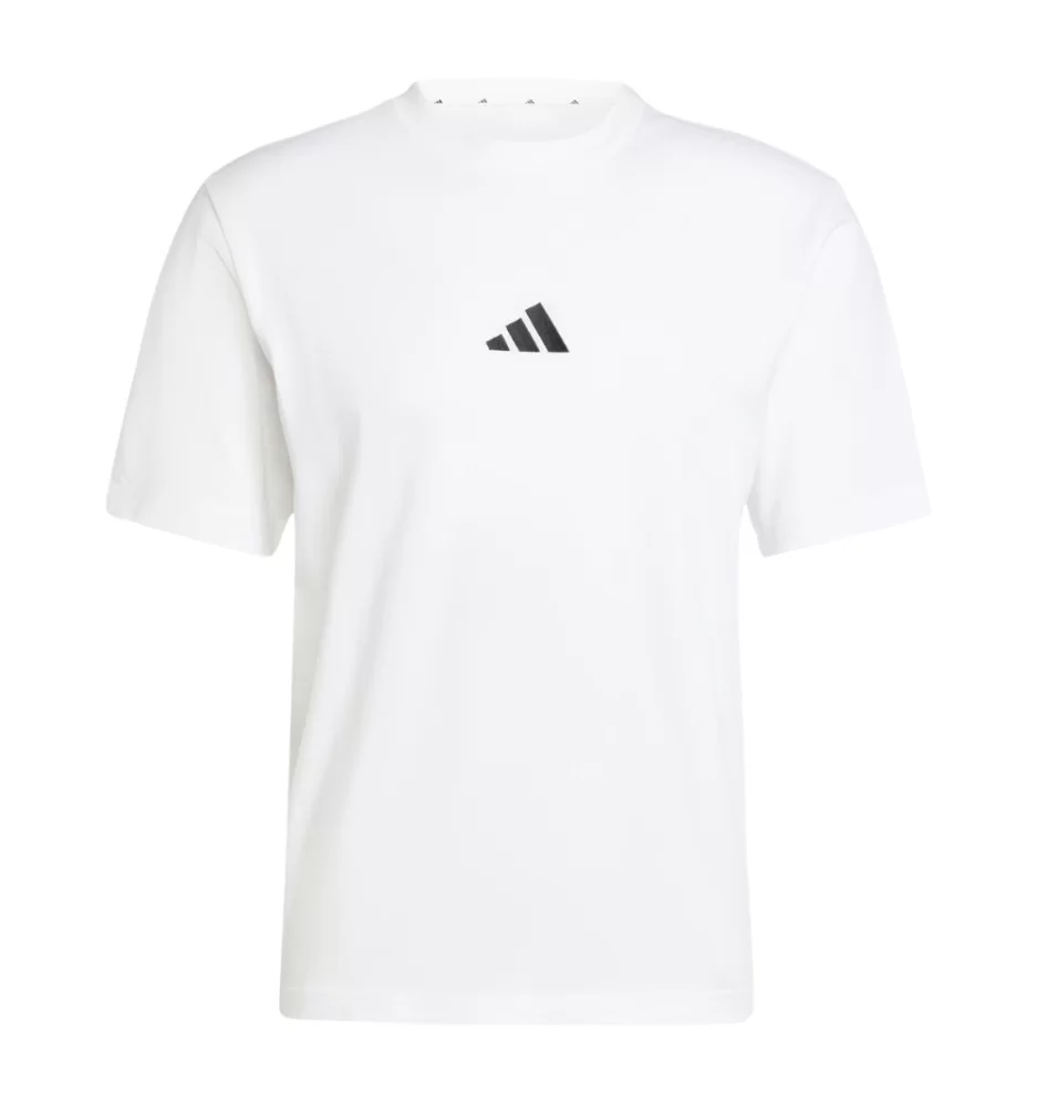 Adidas T-shirt Small Logo M Bianco JF1092