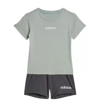 Adidas Tuta 160 Linear Inf Verde KB9670