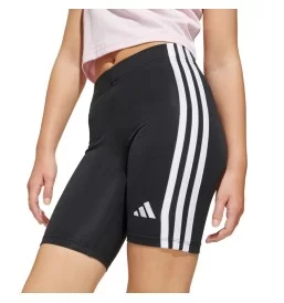 Adidas Leggings Corti 3 Stripes Jr Nero JF3677