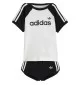 Adidas Tuta Sprinter 3 Stripes Inf Bianco Nero KD1055