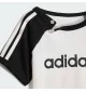 Adidas Tuta Sprinter 3 Stripes Inf Bianco Nero | Adidas | 