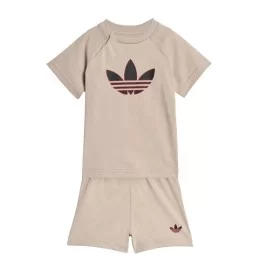 Adidas Tuta Trefoil Inf Beige KD1039