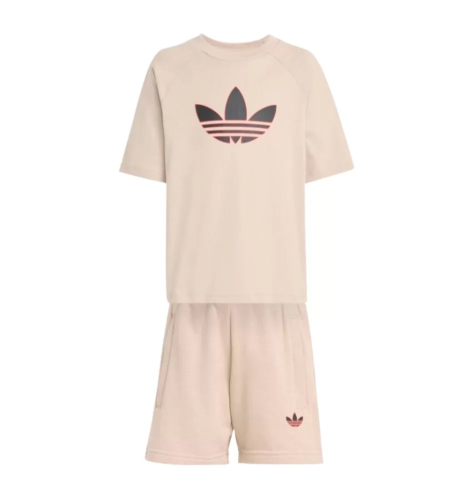 Adidas Tuta Trefoil Loose Kids Beige KD5764