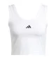 Adidas Canotta Small Logo W Bianco JD0545