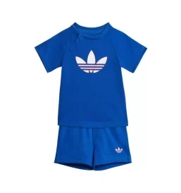 Adidas Tuta Trefoil Inf Blu KD1033