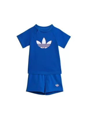 Adidas Tuta Trefoil Inf Blu KD1033