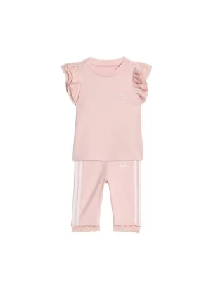 Adidas Tuta Tights Pizzo Inf Rosa KC6799