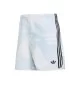 Adidas Pantaloncini 3 Stripes All Over Print M Celeste Nero KC6435