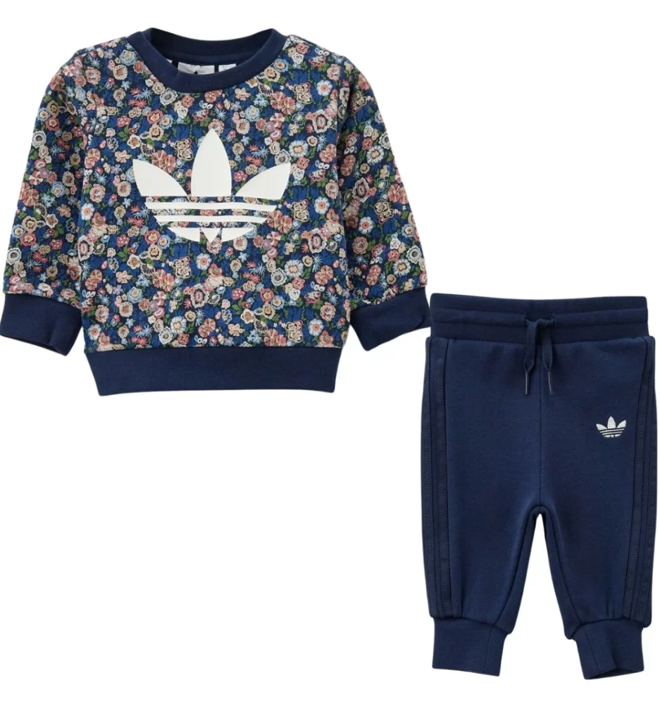 Adidas Tuta All Over Print Inf Blu JC8049