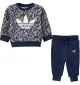 Adidas Tuta All Over Print Inf Blu JC8049