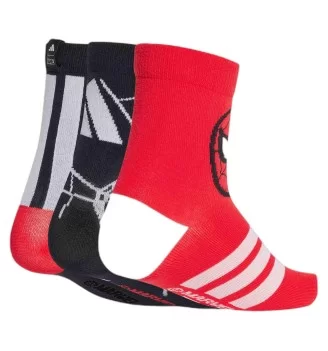 Adidas Calzini Marvel Spider-Man Kids Rosso Nero | Adidas | 