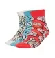 Adidas Calzini Fun 3 Paia Bianco Celeste Rosso JH3421