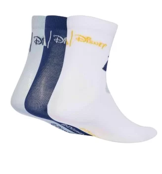 Adidas Calzini Mouse Mouse 3 Paia Kids Bianco Blu | Adidas | 