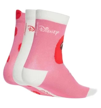 Adidas Calzini Disney Minnie Mouse 3 Paia Kids Bianco Rosa | Adidas | 