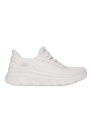 Skechers Scarpe Bobs B Flex Hi Linear Force W Bianco 117391 WHT