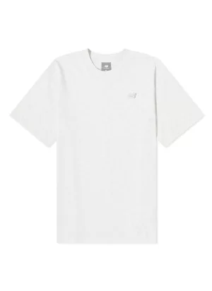 New Balance T-shirt Athletics Jersey Ash Heather W Bianco WT41501AHH