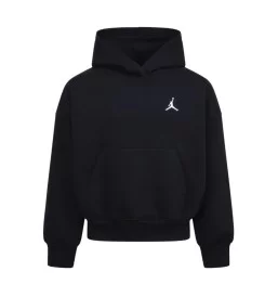 Jordan Felpa Cappuccio French Terry Brooklyn Girl Nero 45F137-023