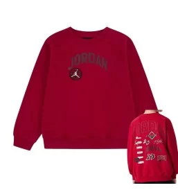 Jordan Felpa Dynasty French Terry Kids Rosso 95F568-R78