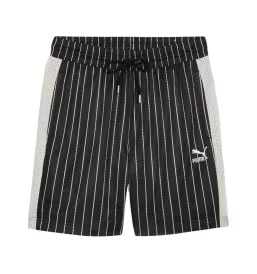 Puma Pantaloncini T7 For The Fanbase Mesh 7'' 18cm M Nero Verde 624394-01
