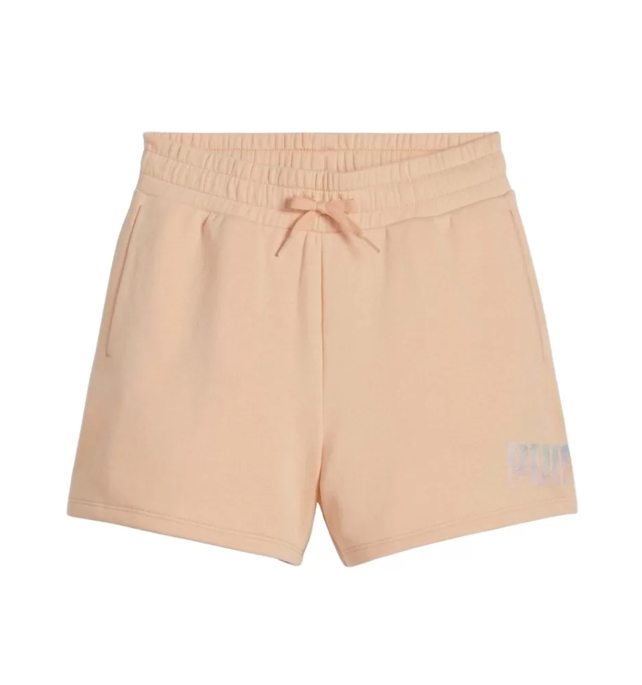 Puma Pantaloncini Essential Summer Daze Girls Rosa Beige 680253-45