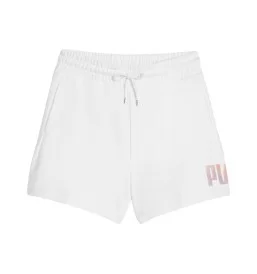 Puma Pantaloncini Essential Summer Daze 5'' 13cm M Bianco 679928-02