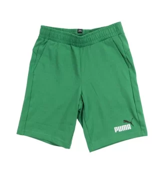 Puma Pantaloncini Essential Sj Boys Verde 683181-86