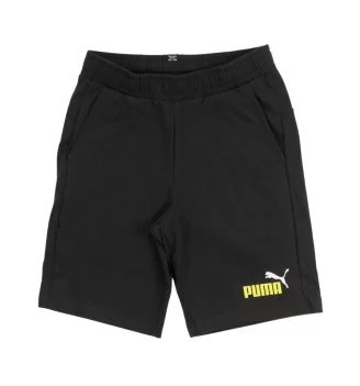 Puma Pantaloncini Essential Sj Boys Nero 683181-01
