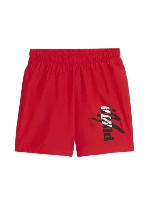 Puma Pantaloncini Essential Logo Lab Woven 5'' 12,7cm Boys Rosso 679233-11