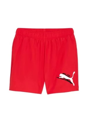 Puma Pantaloncini Essential Logo Lab Cat Woven 5'' 13cm M Rosso 678991-11
