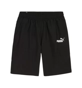 Puma Pantaloncini Essential Woven Cargo 9'' 23cm M Nero 679731-01