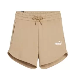 Puma Pantaloncini Essential 5" 13cm High Waist Training W Beige 848339-83