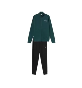 Puma Tuta Class Sweat Suit Training M Verde Nero 693269-75