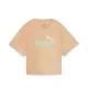 Puma T-shirt Logo Cropped Girls Pesca 845346-45
