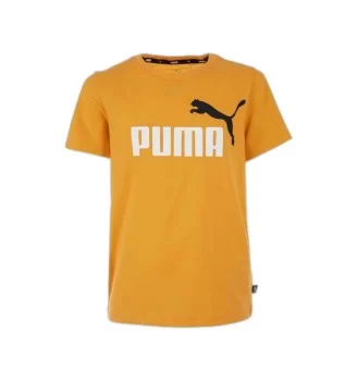 Puma T-shirt Essential 2 Col Logo Boys Arancione 586985-53