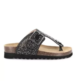 Grünland Infradito Hola 0083 M7 W Nero CC 0083 M7 HOLA NERO