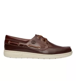 Timberland Scarpe Da Barca Portofino Pier Full Grain M Marrone TB0A6CXMEIW1